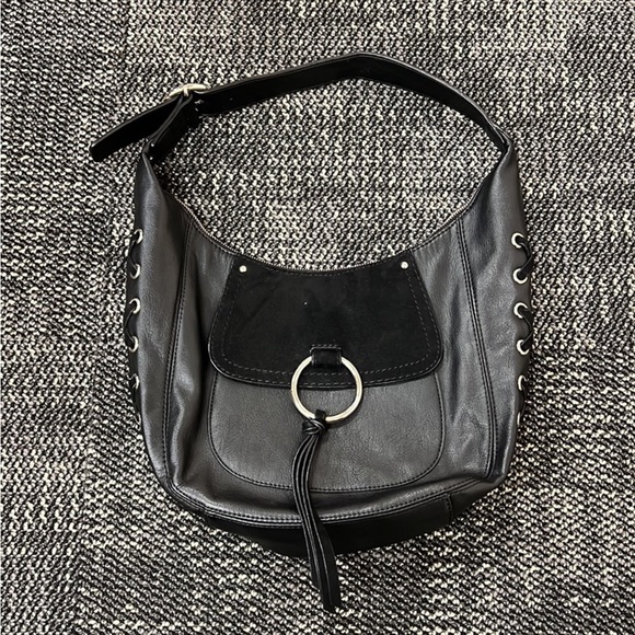 Black Nine West Shoulder Bag - Picture 2 of 4